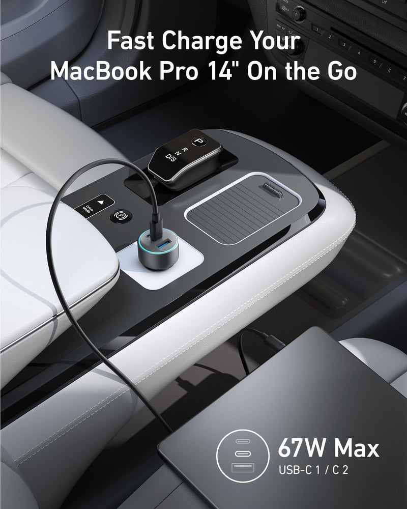 Load image into Gallery viewer, Anker <b>535</b> Car Charger (67W)
