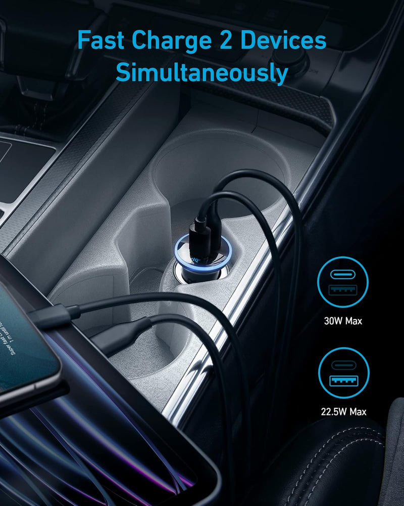 Load image into Gallery viewer, Anker <b>323</b> Car Charger (52.5W)
