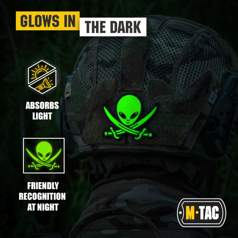 Load image into Gallery viewer, M-Tac Morale Patch Alien PVC
