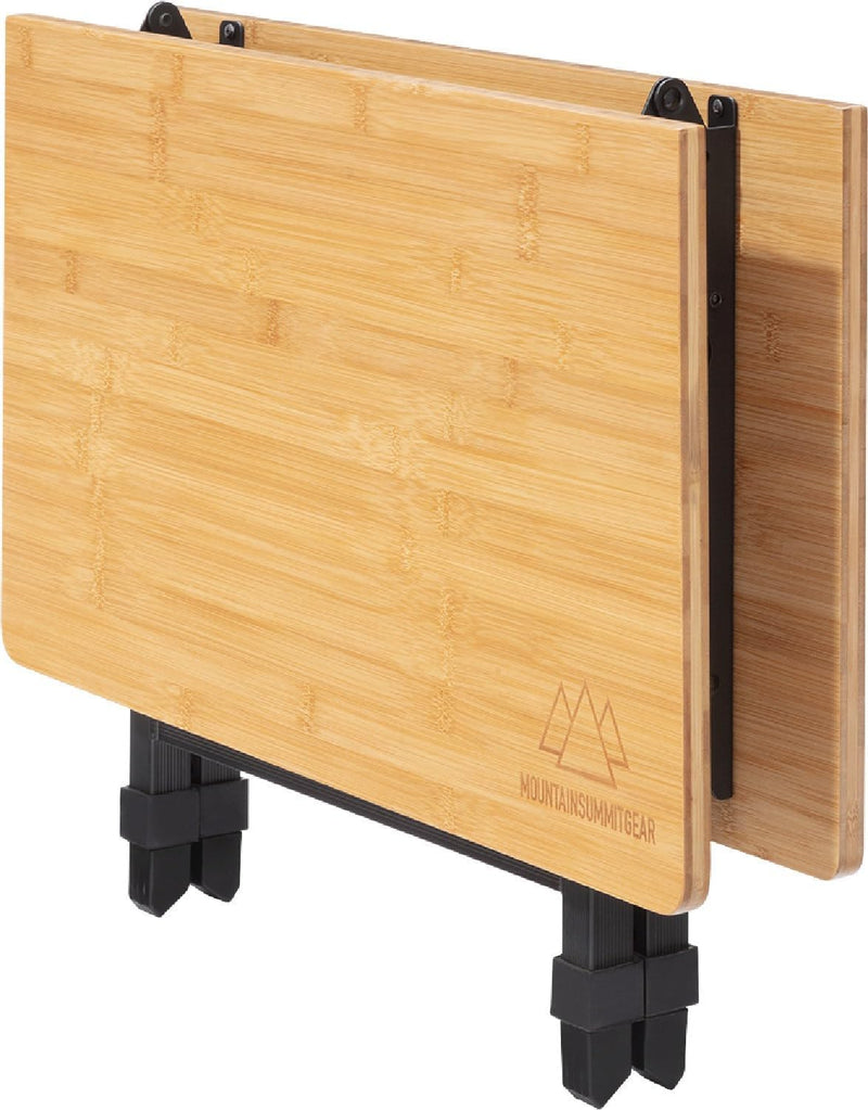 Load image into Gallery viewer, Foldable Bamboo Camping Table - Mountain Summit Gear

