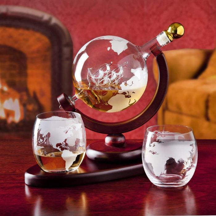 Load image into Gallery viewer, The Globe Decanter Set
