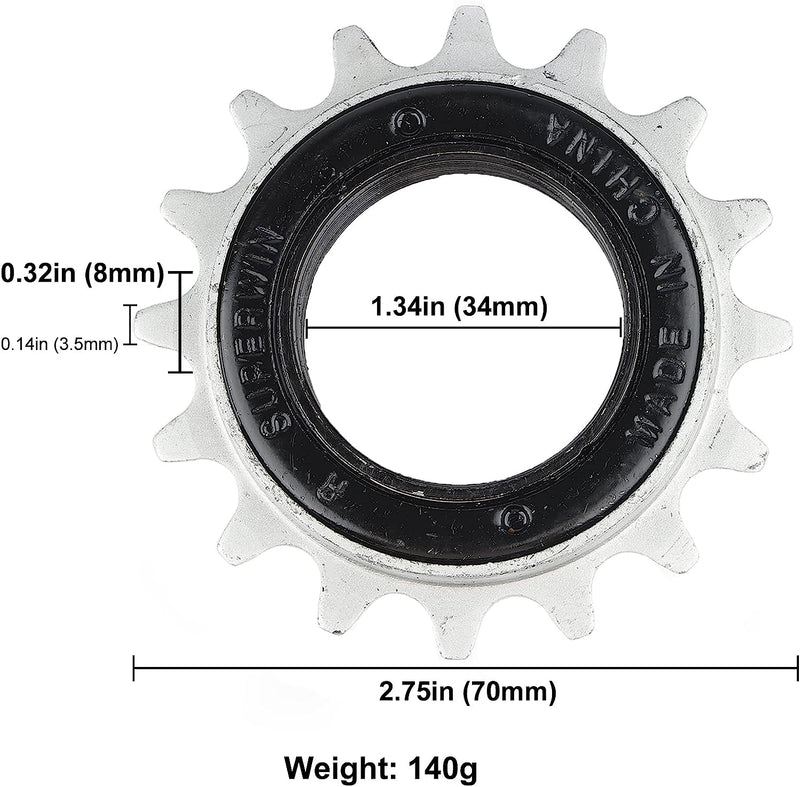 Load image into Gallery viewer, 16T Single Speed Bike Freewheel
