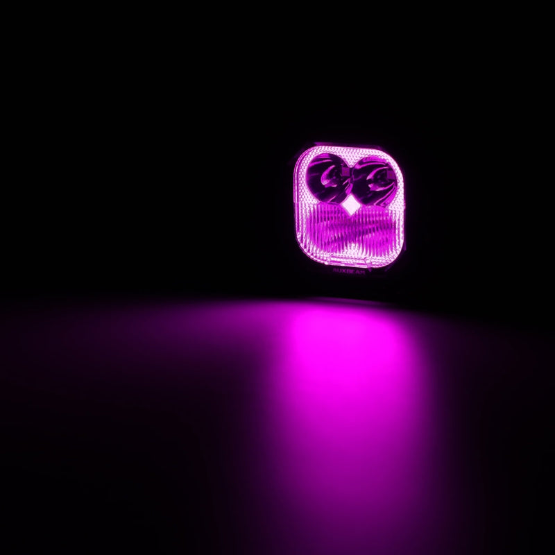 Load image into Gallery viewer, Color Play Series 3 Inch 116W RGB LED Pod Lights Combo Off Road Lights With 8 Backlight Options
