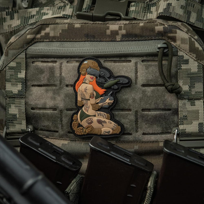 Load image into Gallery viewer, M-Tac Morale Patch Tactical Girl
