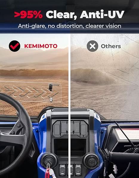 Load image into Gallery viewer, Front Full Windshield for Honda Talon 1000x 1000r 1000x-4

