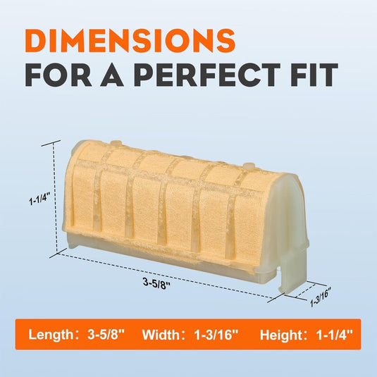 (5-Pack) MS250 Air Filter fits Stihl MS 250 021 023 025 MS210 MS230 Chainsaw Repalce 1123-120-1612 1123-120-1613 11231201613