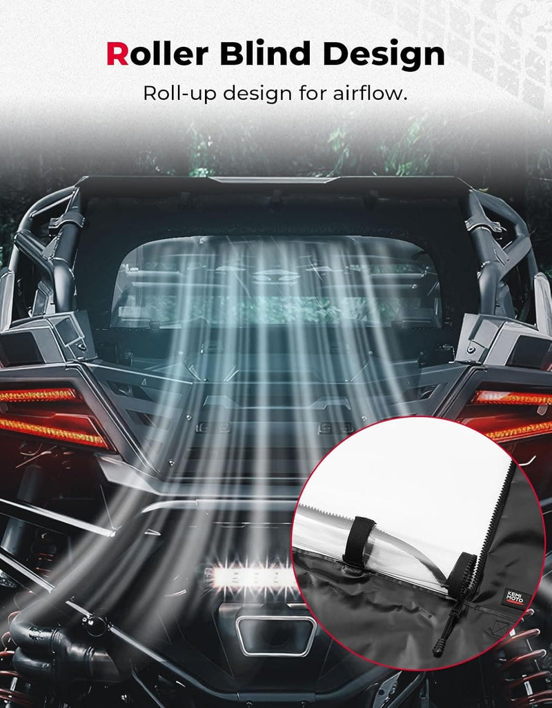 Load image into Gallery viewer, Soft Rear Windshield for Polaris RZR PRO R/ R4 2022-2024
