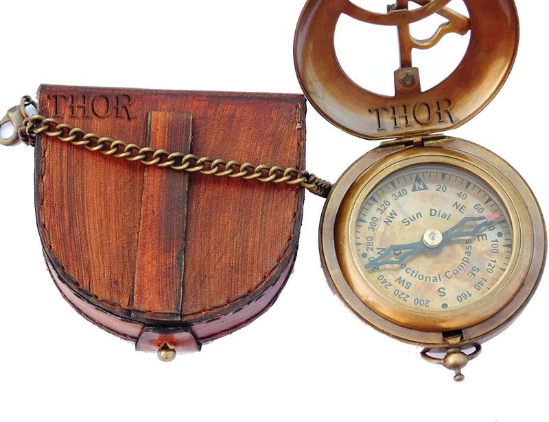 Load image into Gallery viewer, Century Pocket Sundial
