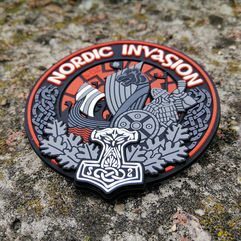 Load image into Gallery viewer, M-Tac Patch Nordic Invasion 3D PVC
