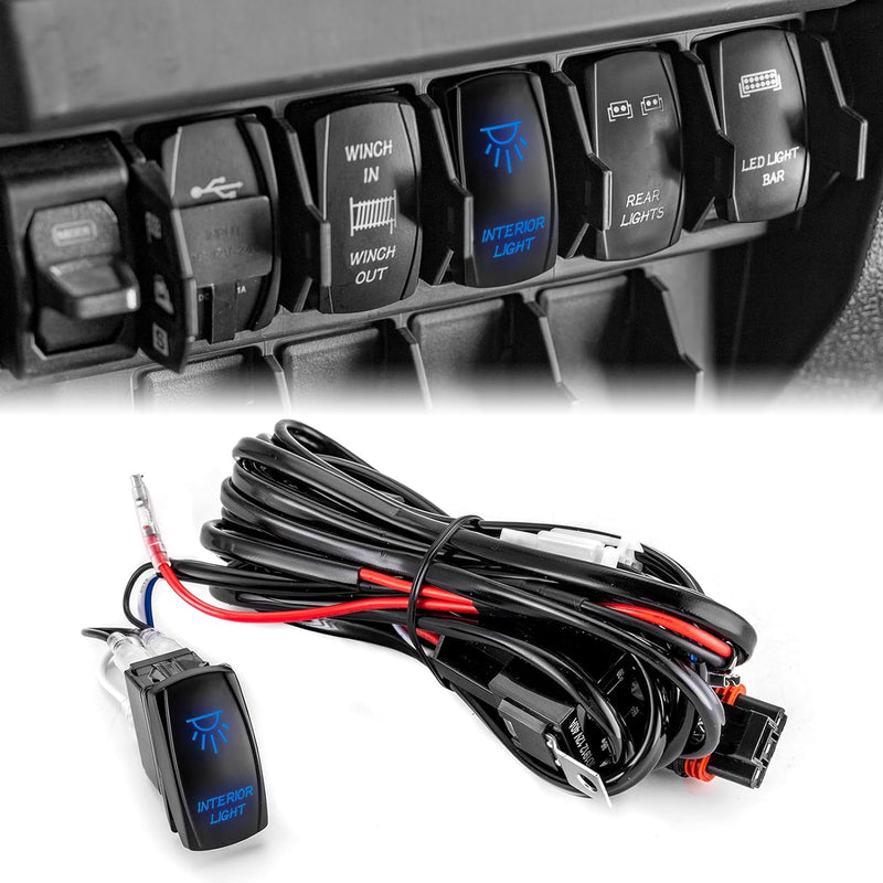 Load image into Gallery viewer, Polaris Pulse Bar Plug &amp; Play Wiring Harness &amp; Switch
