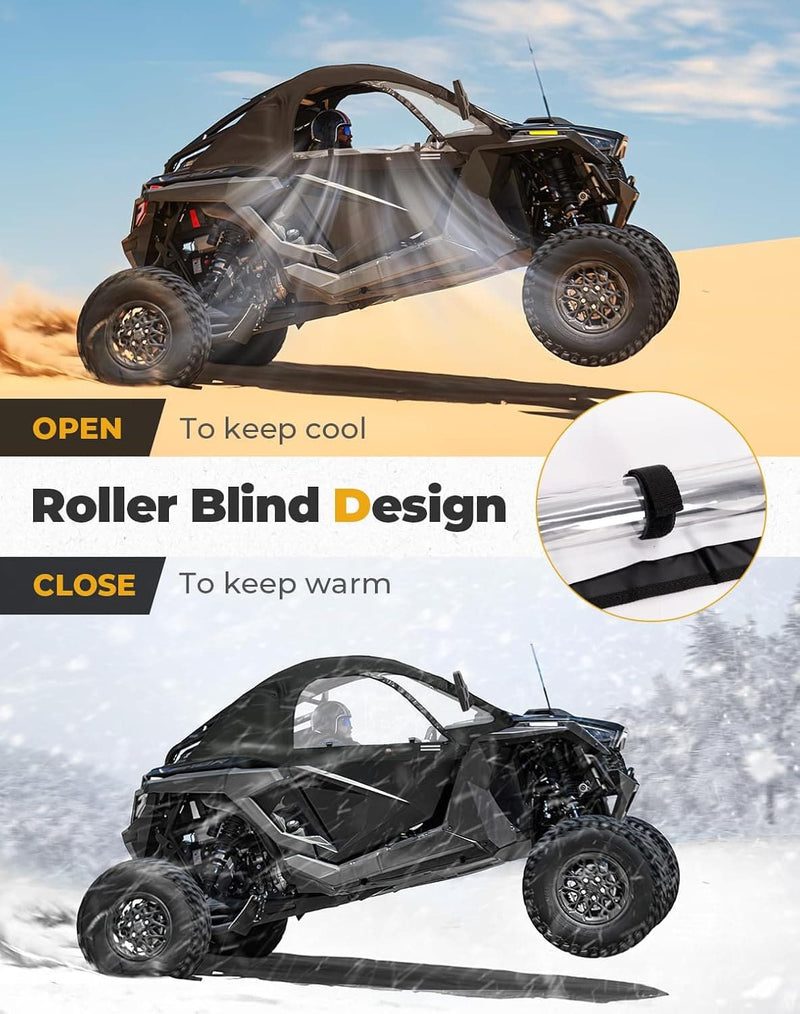 Load image into Gallery viewer, Upper Doors Soft Cab Enclosures for Polaris RZR PRO R 2022-2025
