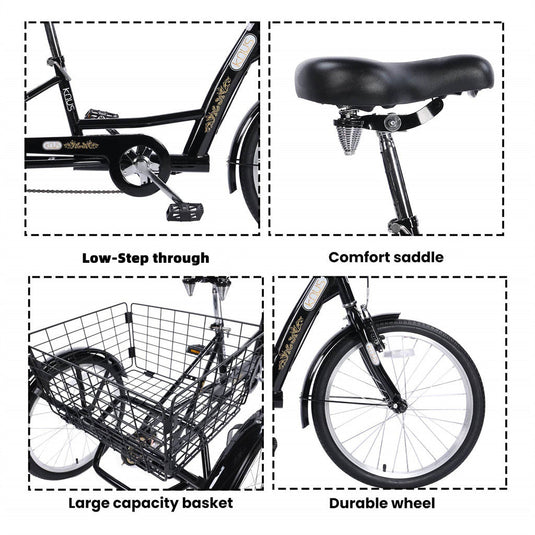 Knus KT03 26"  Adult Tricycle