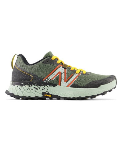 Men's New Balance Fresh Foam X Hierro V7, Deep Olive Green/Black, 11.5 D Medium - Skoutley Outdoors LLC