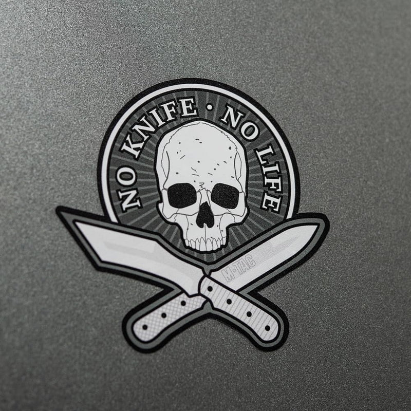 Load image into Gallery viewer, M-Tac Bumper Sticker No Knife No Life

