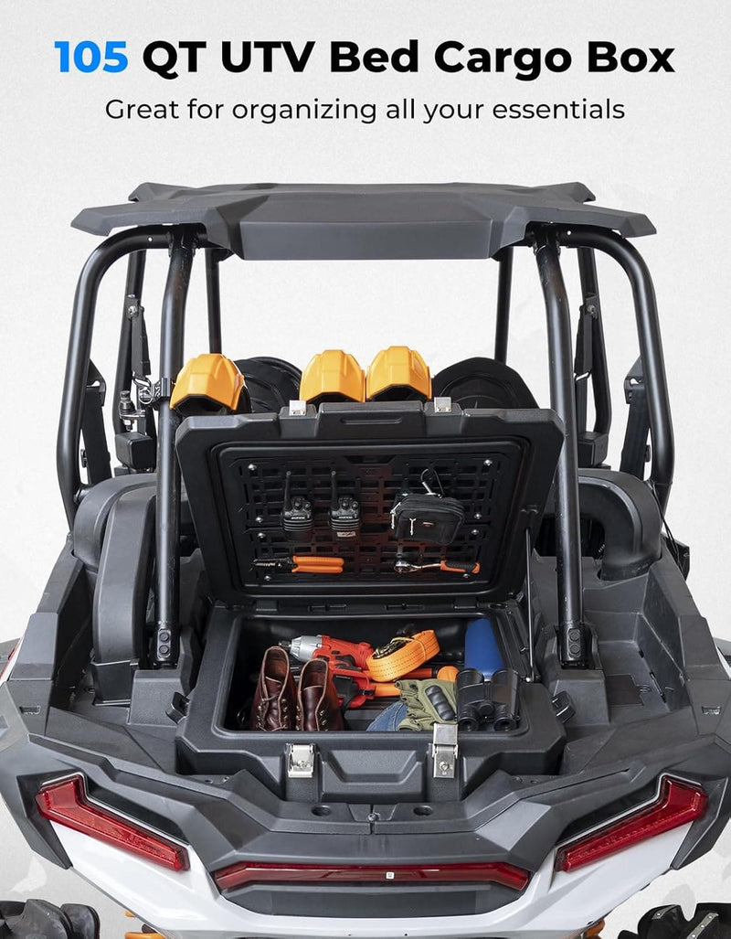 Load image into Gallery viewer, 100L UTV Rear Cargo Box for Polaris RZR XP 1000 /4 (2019-2023)
