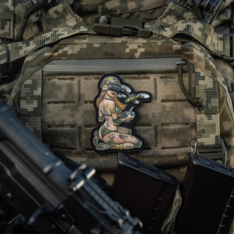 Load image into Gallery viewer, M-Tac Morale Patch Tactical Girl
