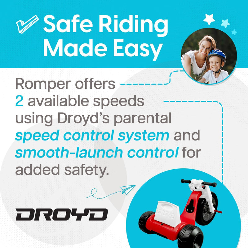 Load image into Gallery viewer, Droyd Romper Electric Trike for kids
