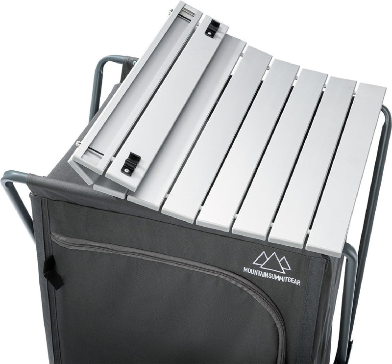 Load image into Gallery viewer, Foldable Roll Top Camping Pantry and Table - Mountain Summit Gear
