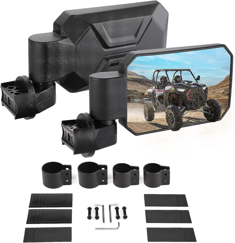 Load image into Gallery viewer, UTV Rear View Side Mirrors for 1.6" -2" CFMOTO zforce-950 (1 pair)
