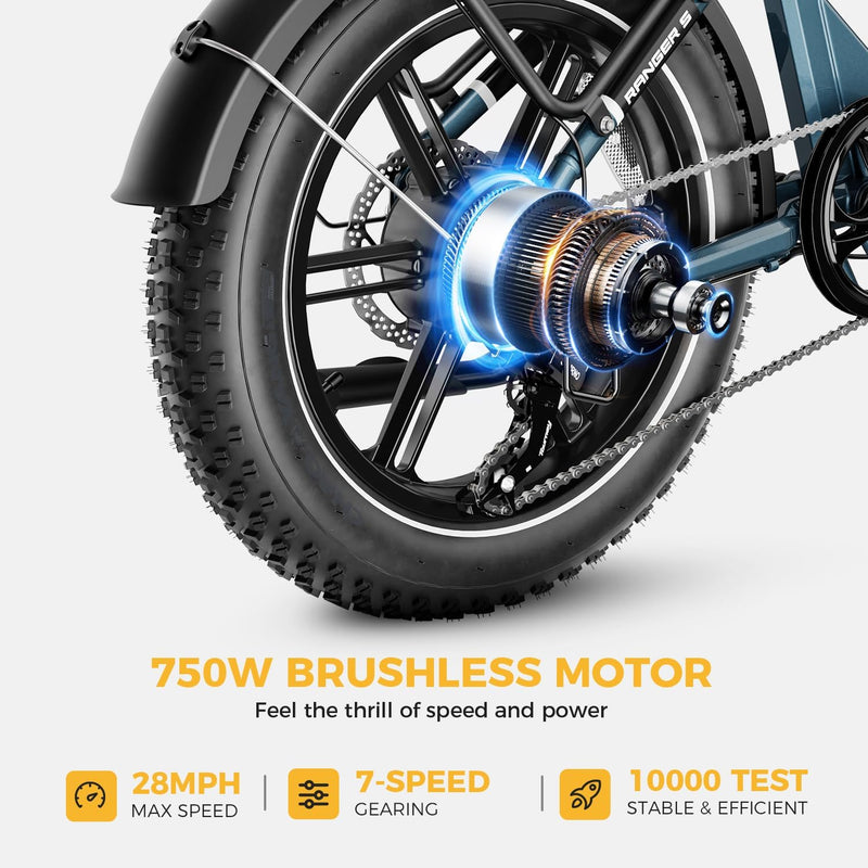 Load image into Gallery viewer, Heybike 1000W Ranger S Electric Bike
