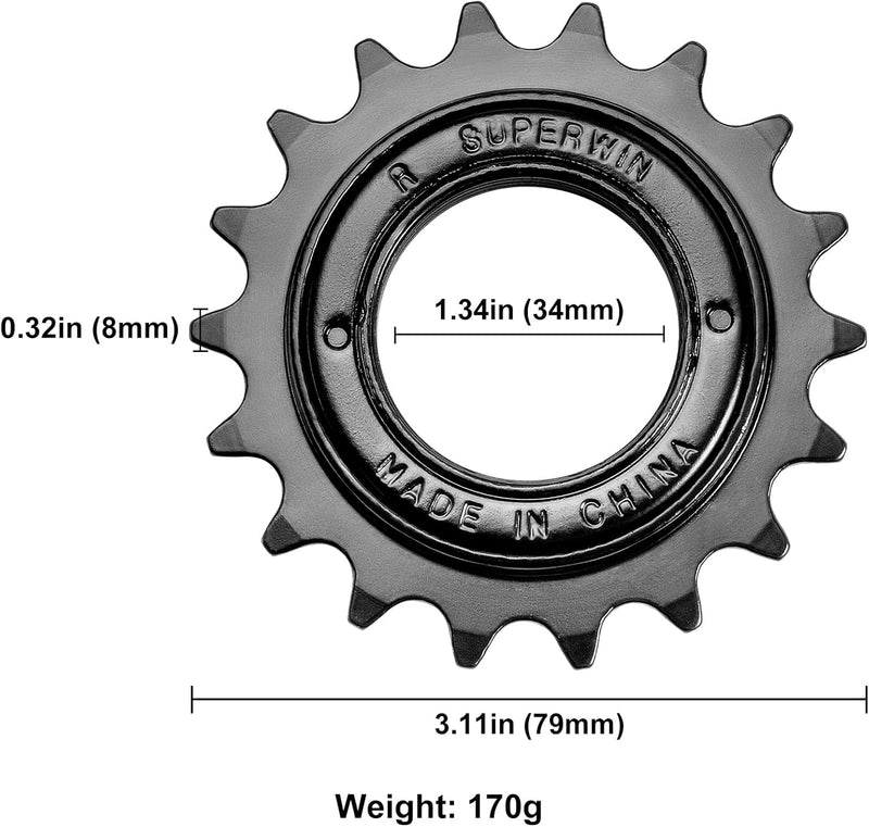 Load image into Gallery viewer, 18T Single Speed Bike Freewheel
