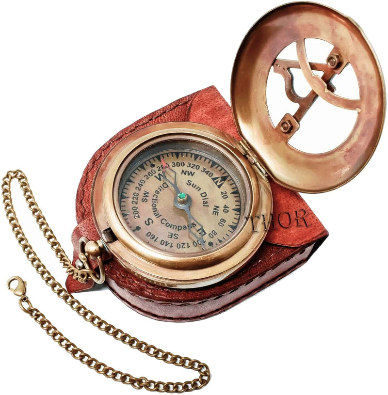 Load image into Gallery viewer, Century Pocket Sundial
