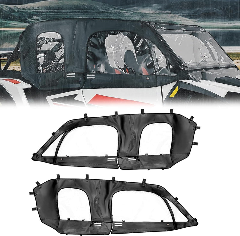 Load image into Gallery viewer, Soft Cab Enclosure Upper Doors for Polaris RZR XP 4 1000 2024-2025
