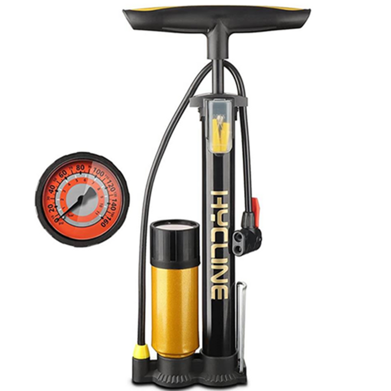 Load image into Gallery viewer, Hycline Gauge Booster Bike Pump
