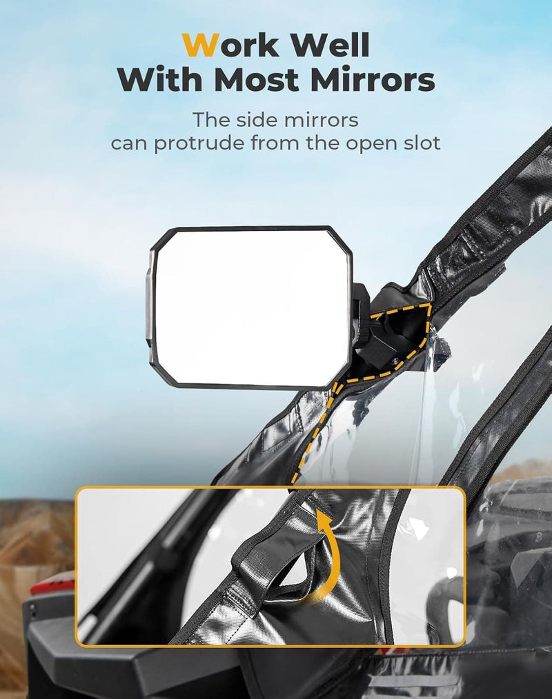Load image into Gallery viewer, Upper Doors Soft Cab Enclosures for Polaris RZR PRO R 2022-2025
