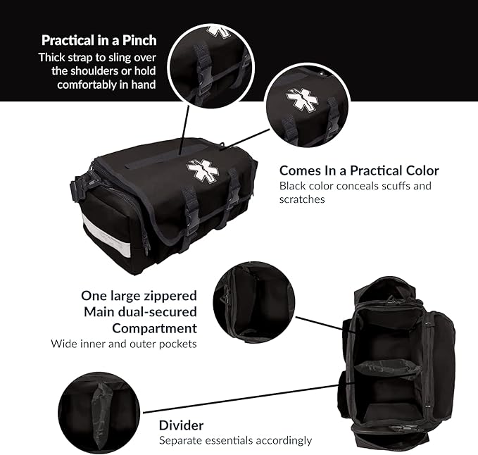 Load image into Gallery viewer, Deluxe EMT Trauma Kit - Fully Stocked First Responder Bag
