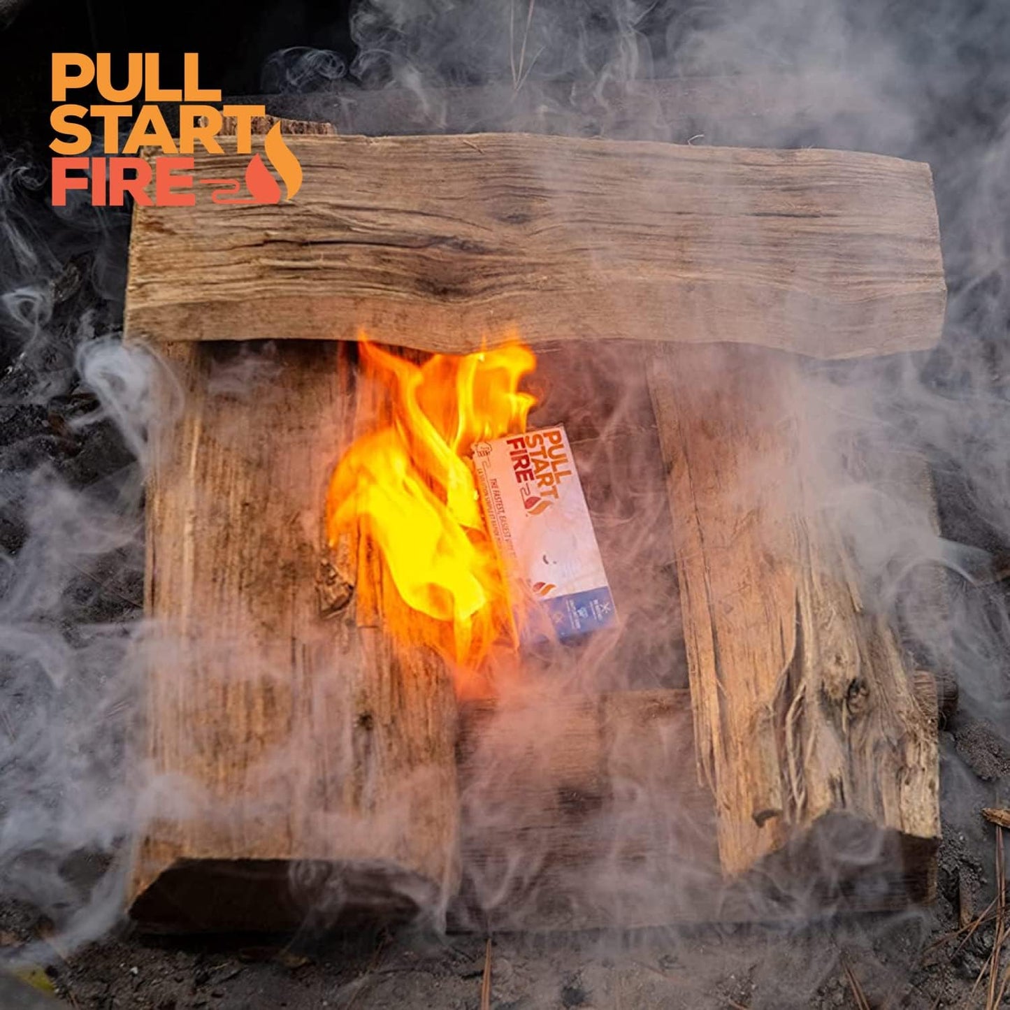 Pull Start Fire - "The Easiest Fire Starter"