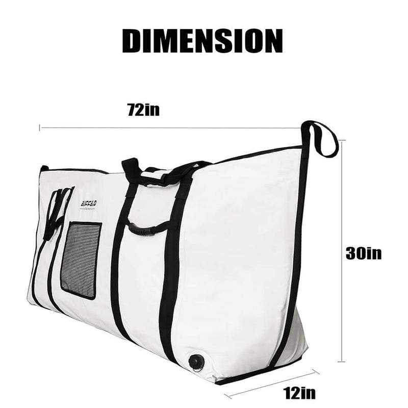 Load image into Gallery viewer, 72x30'' Fish Cooler Bag With YKK Zipper, Flat Bottom
