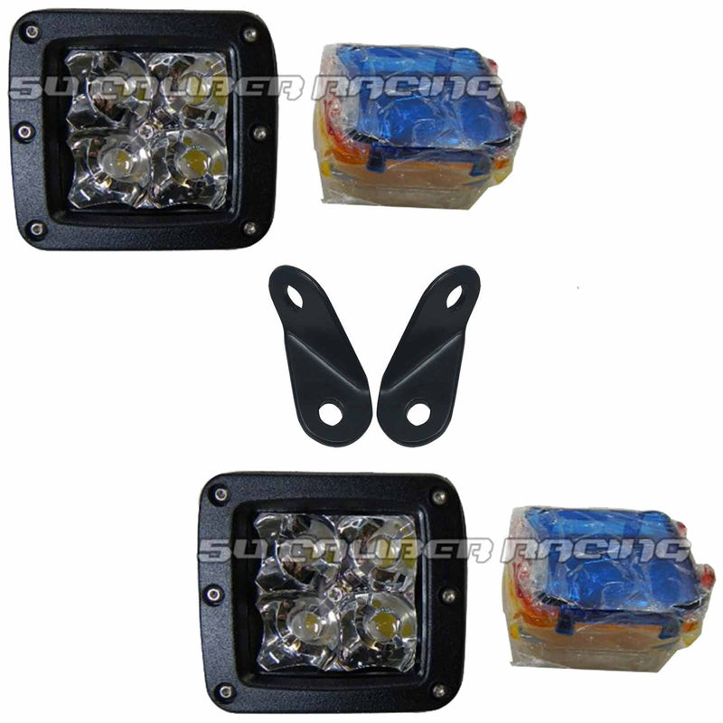 Load image into Gallery viewer, Polaris RZR 170 Pod Light Mounting Brackets
