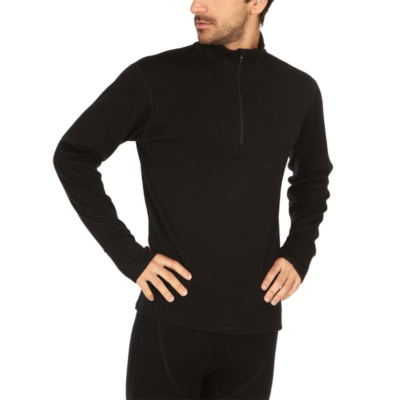 Load image into Gallery viewer, Heavyweight Men's Wool 1/4 Zip - 100% Merino Wool
