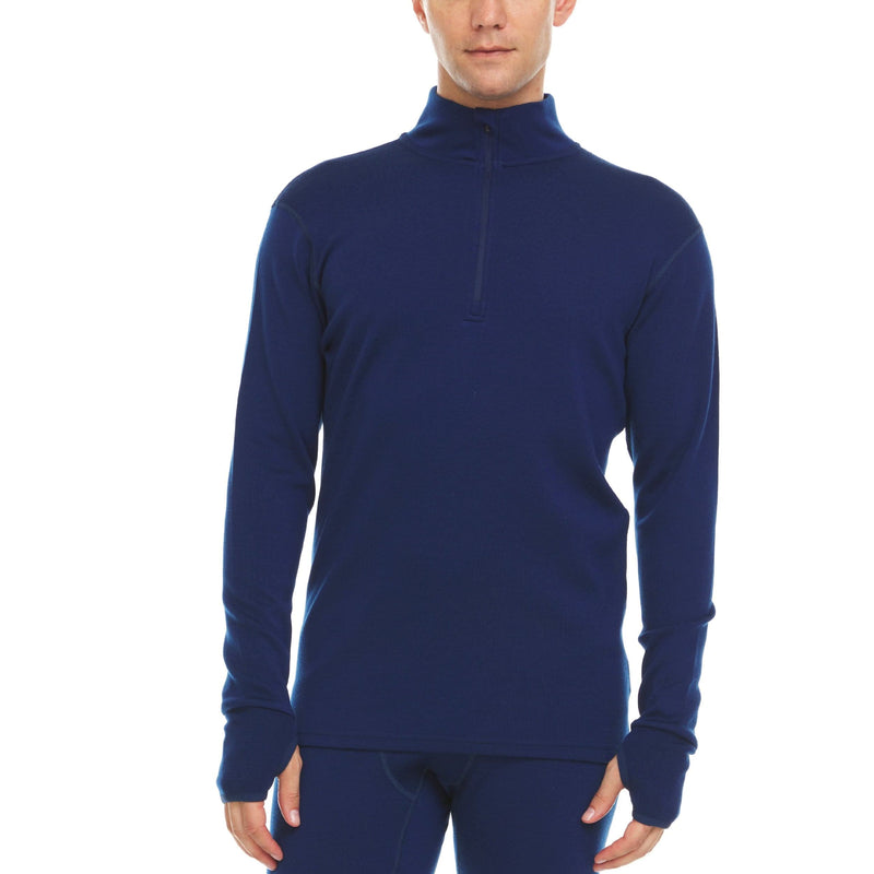 Load image into Gallery viewer, Heavyweight Men's Wool 1/4 Zip - 100% Merino Wool
