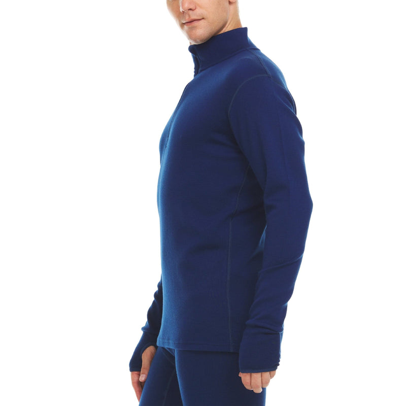 Load image into Gallery viewer, Heavyweight Men's Wool 1/4 Zip - 100% Merino Wool
