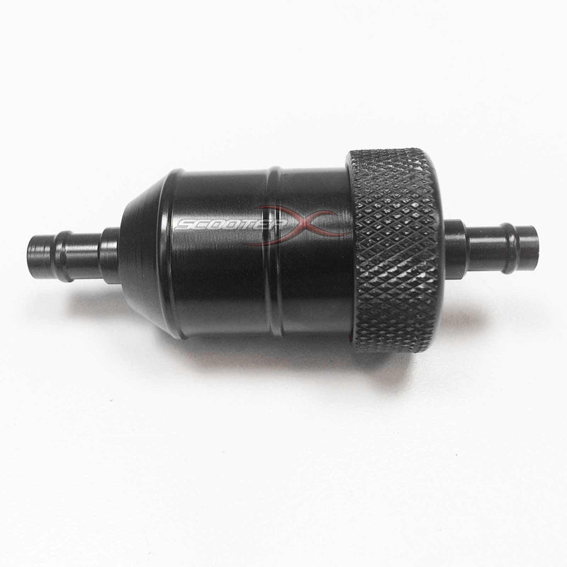 Load image into Gallery viewer, Aluminum Inline Fuel Filter 1/4" Flanges
