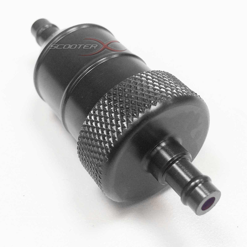 Load image into Gallery viewer, Aluminum Inline Fuel Filter 1/4" Flanges
