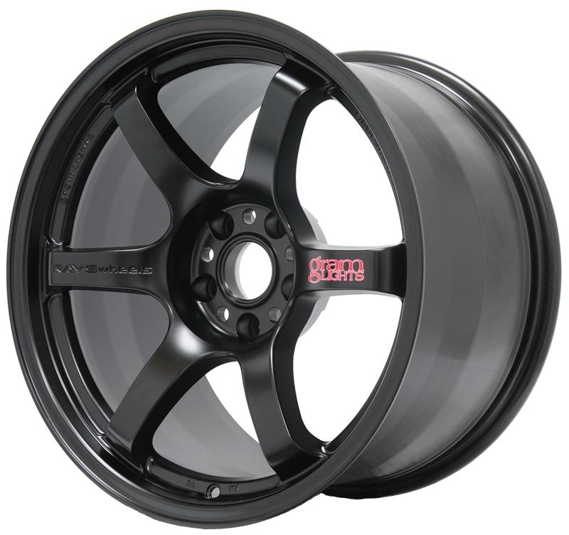Load image into Gallery viewer, Gram Lights 57DR 17x9.0 +12 5x114.3 Semi Gloss Black Wheel
