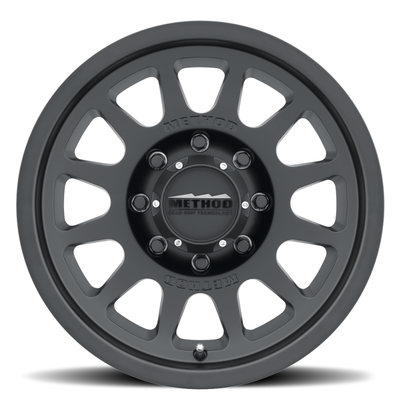 Load image into Gallery viewer, Method MR703 17x8.5 0mm Offset 8x6.5 130.81mm CB Matte Black Wheel
