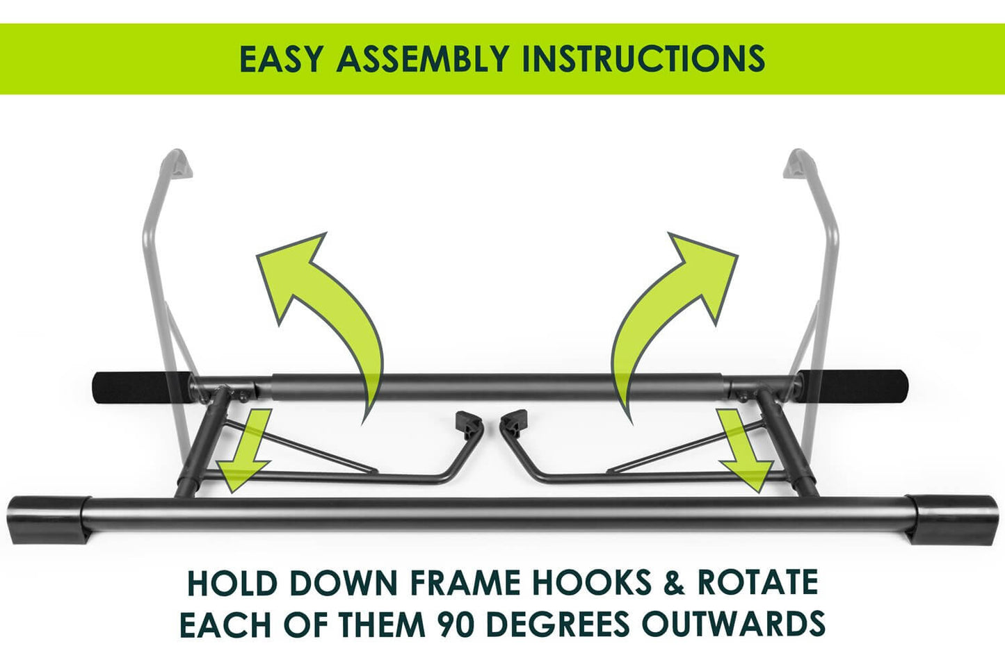 Foldable Doorway Pull Up Bar