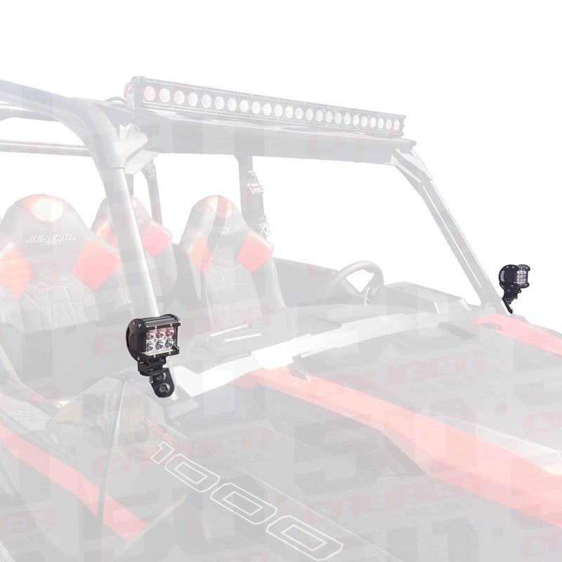 Load image into Gallery viewer, Polaris General Pod Light Mounting Brackets
