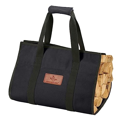 Load image into Gallery viewer, Rectangle Canvas Firewood Log Carriers
