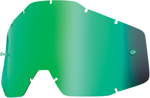 100% Youth Accuri/Strata Lens - Green Smoke Mirror 51003-005-02