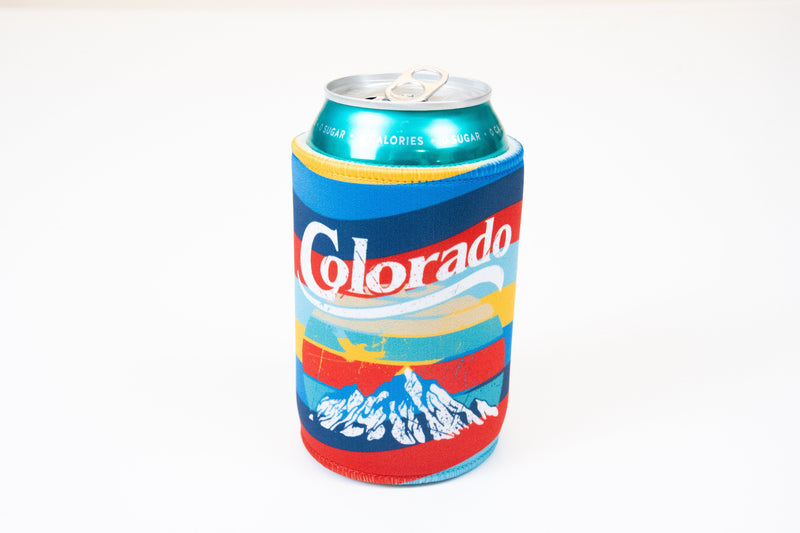 Load image into Gallery viewer, Groovy Colorado Can Koozie
