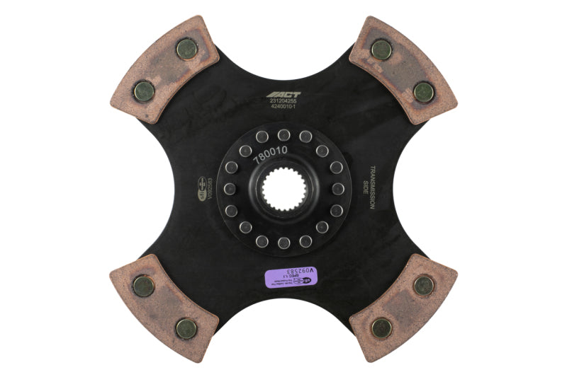 Load image into Gallery viewer, ACT Acura/Honda J30/J32 4 Pad Rigid Race Disc 4240010-1
