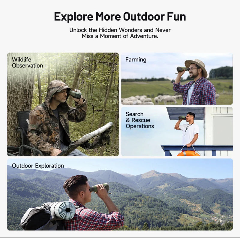 Load image into Gallery viewer, Olight TS004 Thermal Imager 256x192 Handheld Infrared Night Vision Scope
