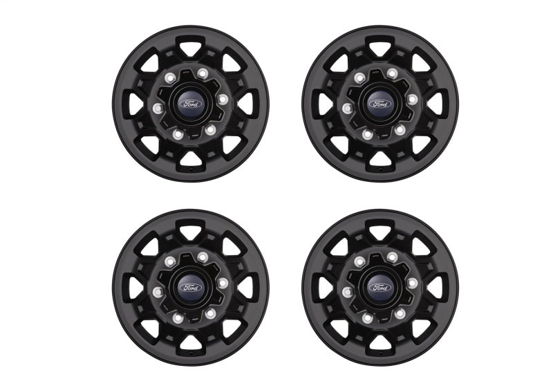 Load image into Gallery viewer, Ford Racing 22-24 Transit 16in Matte Black Wheel Kit
