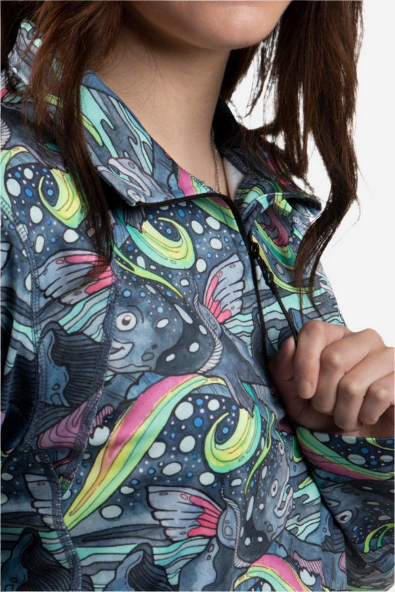 Load image into Gallery viewer, HaliBorealis Thermal 1/4 Zip Top
