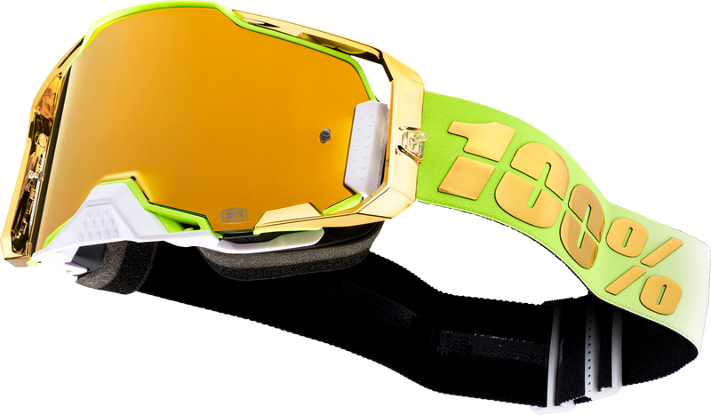 Load image into Gallery viewer, 100% Armega Goggles - FeelGood - True Gold 50005-00007
